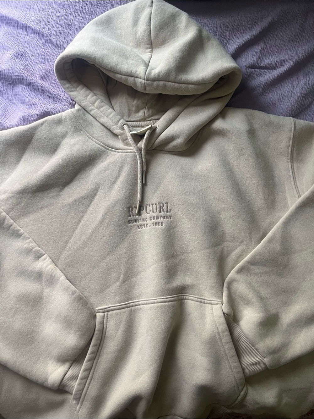 Rip Curl Cream Pullover Hoodie